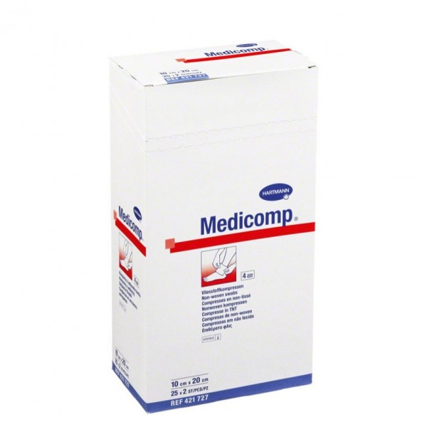 Medicomp Gasa Esteril Non-woven 10x20 Cm 50 Uds Hartmann