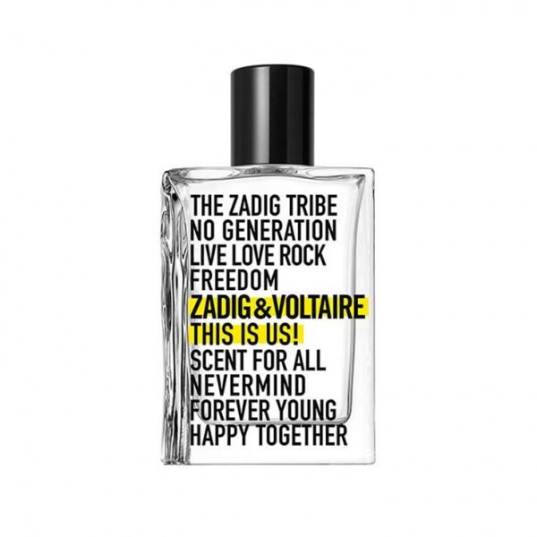 Zadigvoltaire this is us eau de toilette 50ml vaporizador