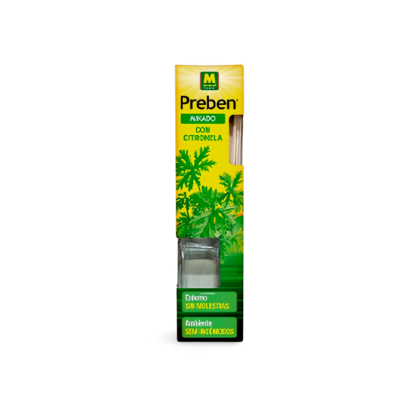 Preben mikado con citronela 45ml preben 231599 massó (pack 2 unidades)